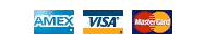 We Accept Visa, MasterCard and American 
Express. Please give card details via Phone or Fax only.